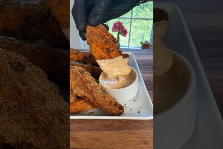 Air fryer chicken tenders!๐