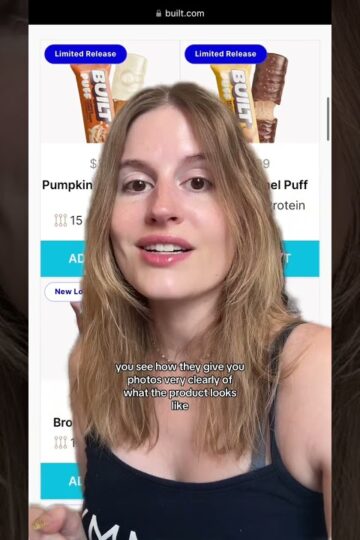 Built Puff Protein bars review: they are trending right now on my page but that also could just be