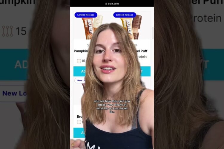 Built Puff Protein bars review: they are trending right now on my page but that also could just be