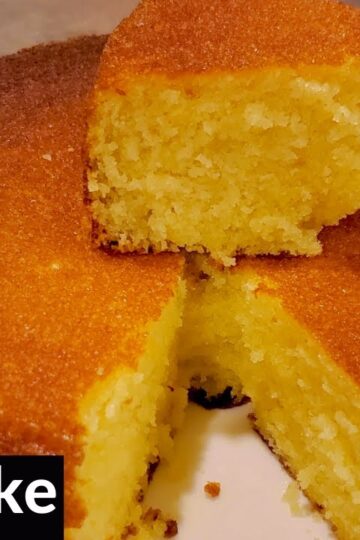How to Make Fluffy LEMON CAKE | Homemade | Bake with Me