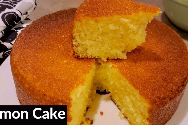 How to Make Fluffy LEMON CAKE | Homemade | Bake with Me