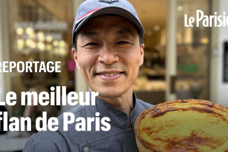 Yongsang Seo réalise le meilleur flan de Paris