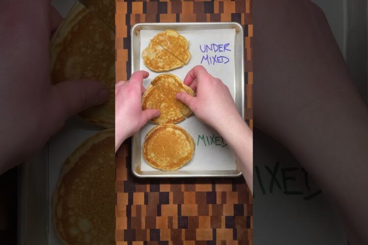 Mixing Pancakes the Perfect Amount
