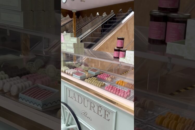 Laduree Paris #macaron review in Tamil UB city mall #bengaluru #youtubeshorts #foodie