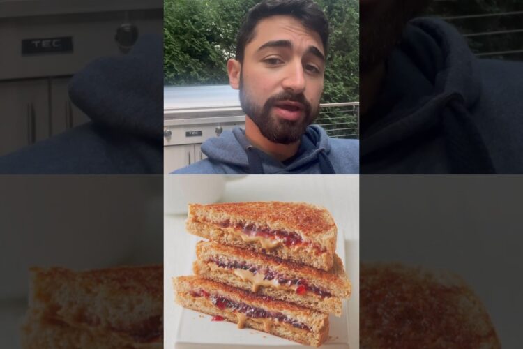 Is Peanut Butter Healthy? 🤔 #peanutbutter #protein #snacks