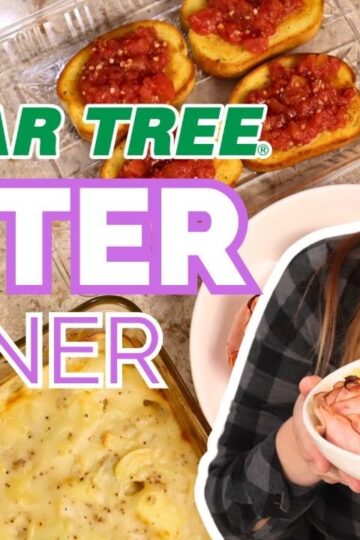 Making a Dollar Tree Easter Dinner!