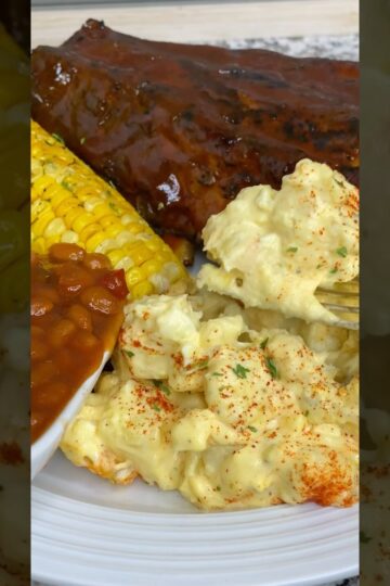 SOUTHERN-STYLE POTATO SALAD | THE BEST POTATO SALAD RECIPE FOR THE COOKOUT ❤️‍🔥 #potatosalad