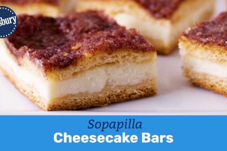 Sopapilla Cheesecake Bars I Pillsbury Recipe