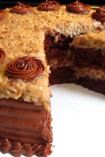 How to make a German Chocolate Cake from scratch.