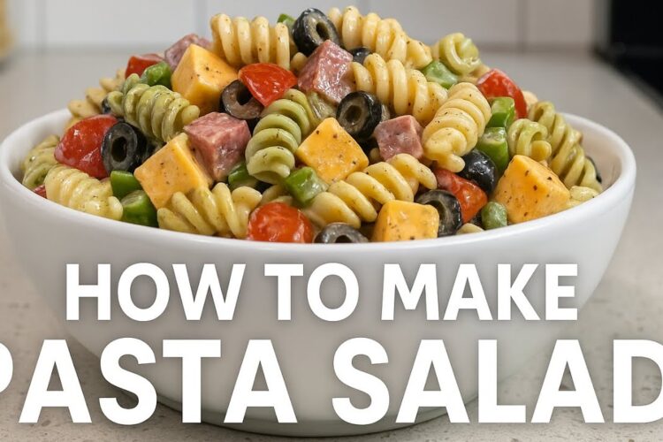How To Make Pasta Salad | Easy & Creamy Italian Style
