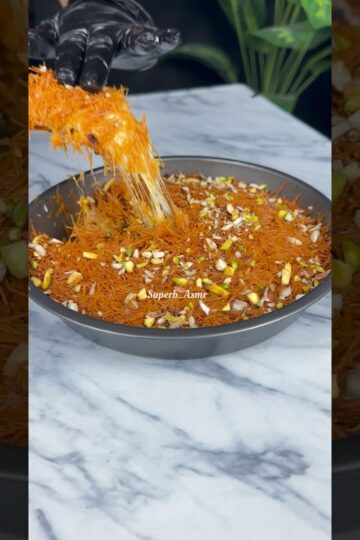 Kunafa Recipe ASMR #kunafa #asmr #ytshorts