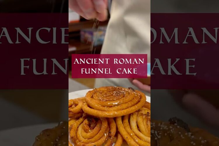 Ancient Roman Funnel Cake - Encytum