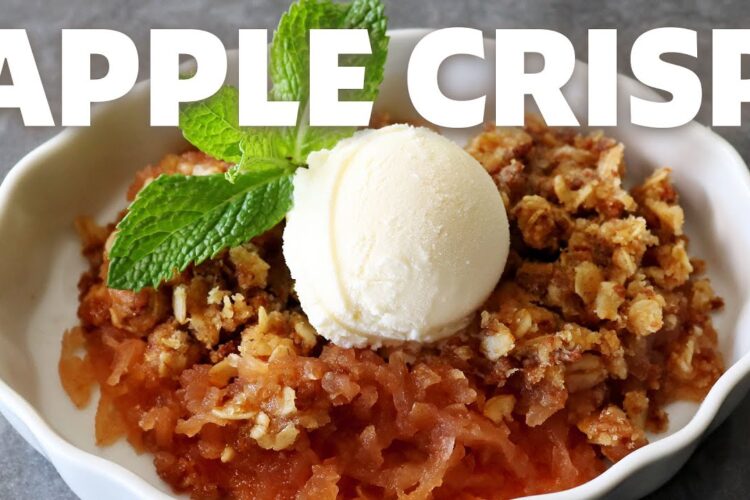 "Grate" Apple Crisp | No-Peel, No-Slice Apple Crisp | Food Wishes