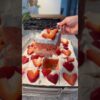 Strawberry Tres Leches! 🍓 #dessert #tresleches #valentinesday