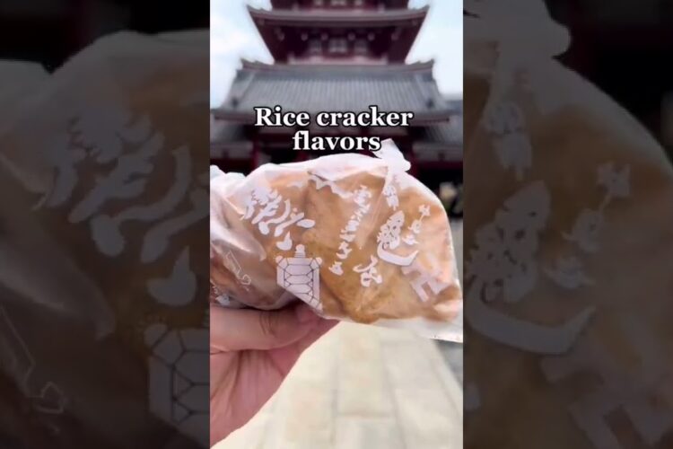 Turtle Rice Crackers in Japan