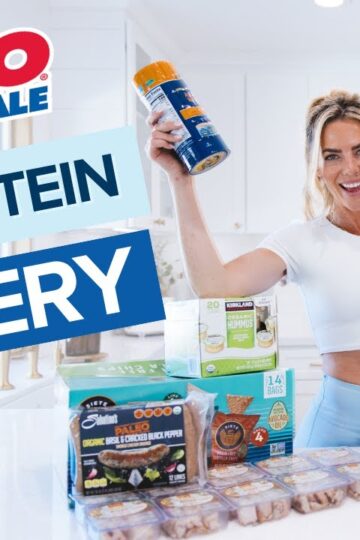 top 10 high protein COSTCO finds this month | healthy grocery haul