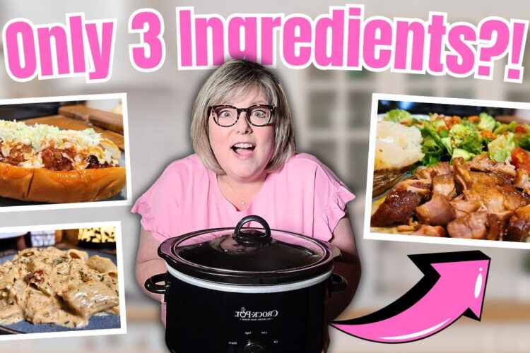 3 Dump & Go Crockpot Meals (SO Easy, It Feels Like Cheating!)