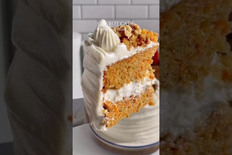 CARROT CAKE SALUDABLE! #carrotcake #recetassaludables #carrot #torta #recetasfaciles #ricoysano