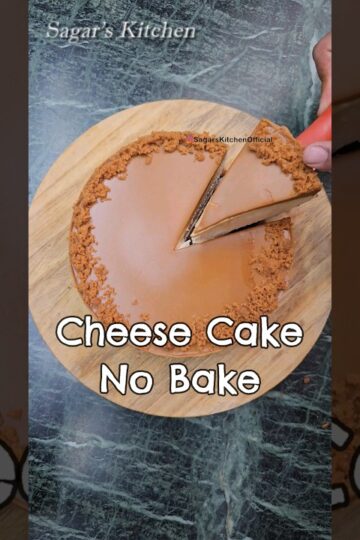 It's Soo Delicious, No Bake Cheese Cake Recipe #Shorts #CheeseCake #Cake