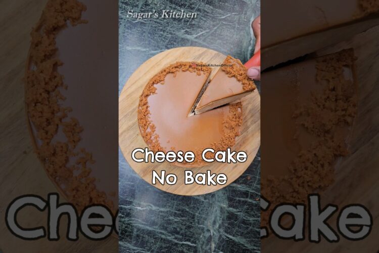 It's Soo Delicious, No Bake Cheese Cake Recipe #Shorts #CheeseCake #Cake