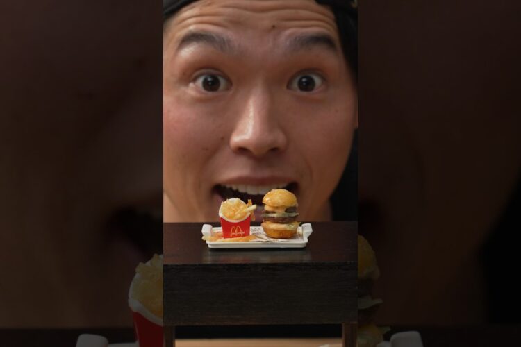 Tiny Big Mac Meal 🍔🍟 @TastemadeJapan