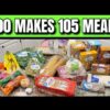 $100 a Week: Extreme Budget Family Meal Plan
