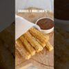 CHURROS FACILES ! #recette #churros