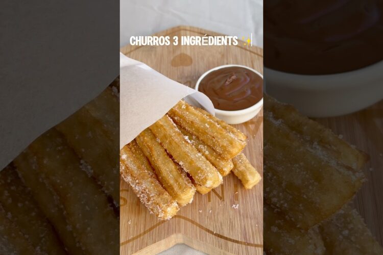 CHURROS FACILES ! #recette #churros
