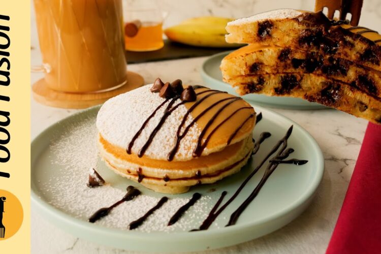 Stuffed Chocolate Pancakes Recipe by Food Fusion
