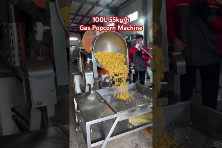 Best Industrial Commercial Caramel Popcorn Making Machine #popcornmachine #popcorn #machine # #food