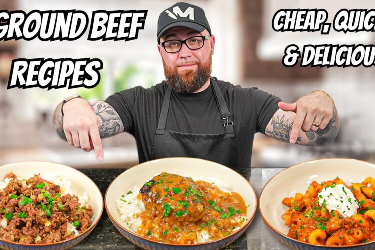 3 Ground Beef Meals for Under $15 — Quick, Cheap & Delicious!