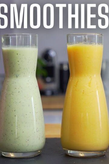 4 SMOOTHIES POUR FAIRE LE PLEIN DE VITAMINES -- FOOD IS LOVE