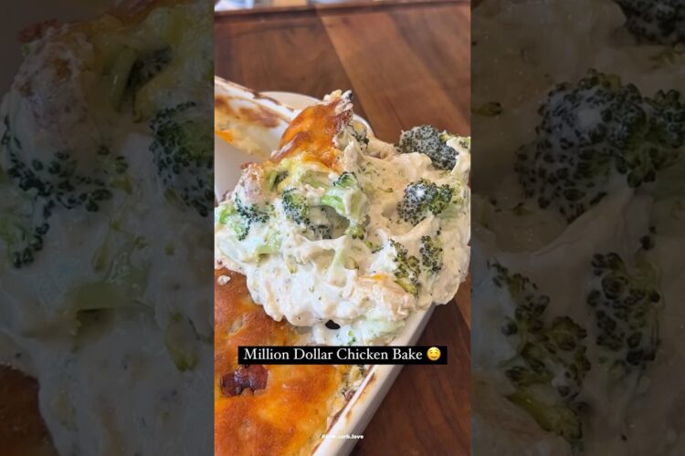 Million Dollar Chicken Bake 🥰 (Low Carb + High Protein!) #ChosenPartner