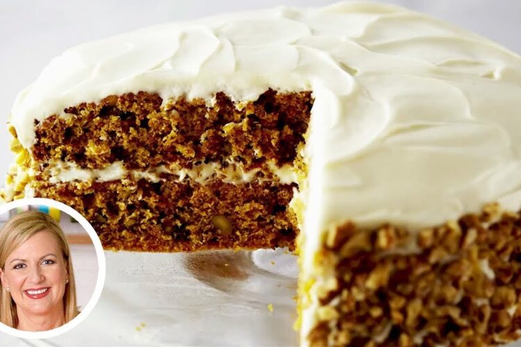 Professional Baker Teaches You How To Make CARROT CAKE!