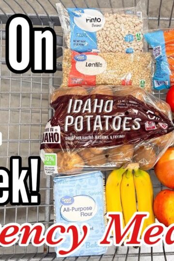 Eating on $12 a Week | Easy, Healthy & Cheap Recipes for an Emergency Budget