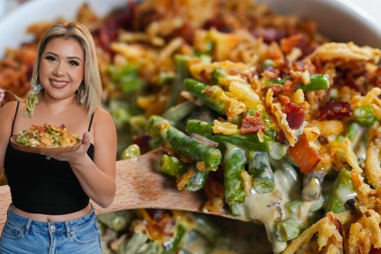 My GREEN BEAN CASSEROLE Everyone Loves!