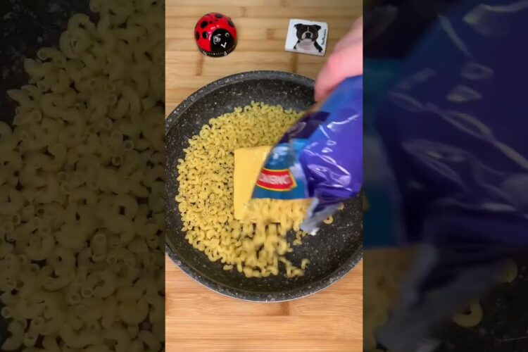 👩🏼‍🍳Recette de Mac and Cheese Express & spécial Étudiants 🤝🏻 #food #cook #eat #cooking #pasta #asmr