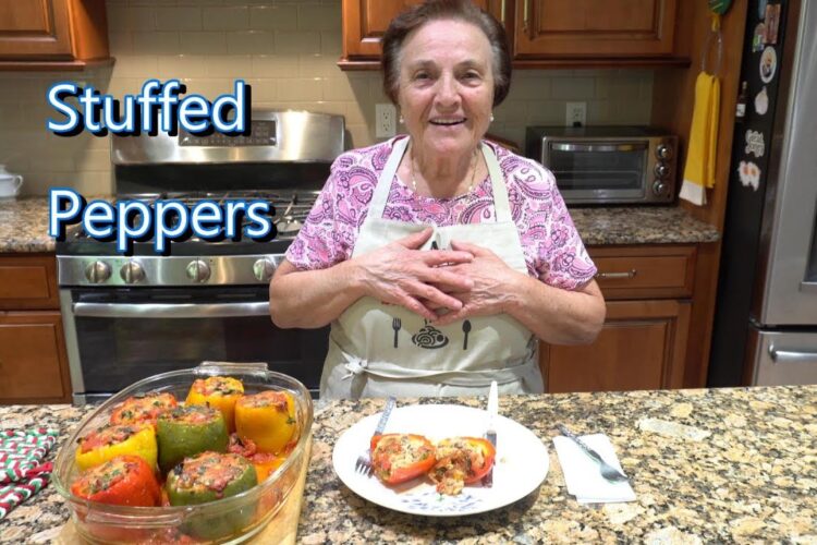 Italian Grandma Makes Stuffed Peppers