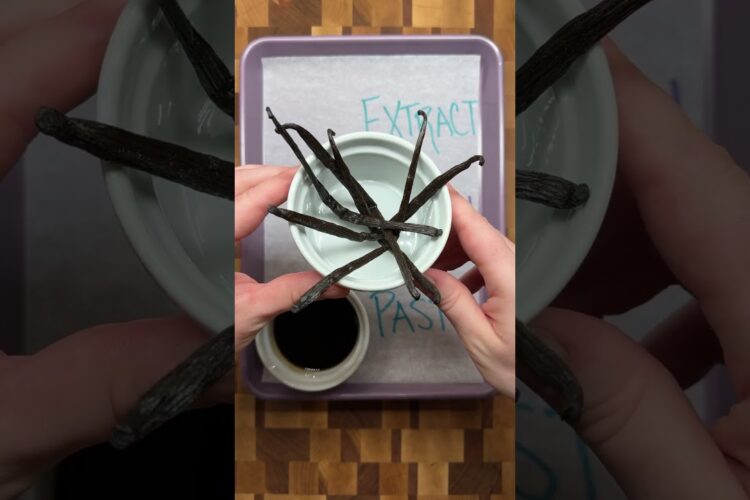 Triple Vanilla Cake + When to Use Vanilla Extract vs Beans vs Paste #baking