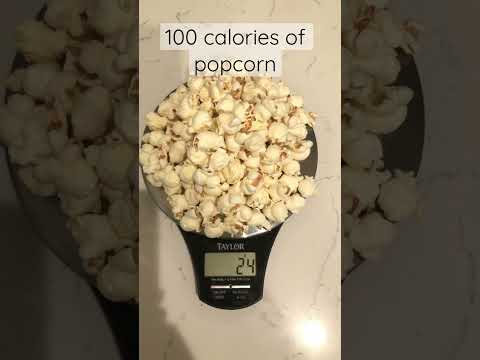 #100 calories of popcorn =24g or 2 cup. #shorts #viral #youtubeshorts #trending #short