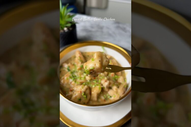Easiest Butter Garlic Chicken Recipe
