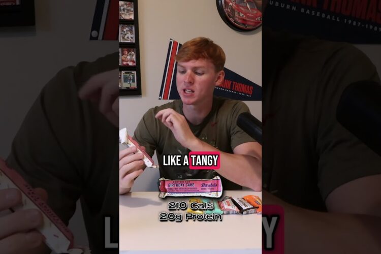 Trying all BAREBELLS Protein Bars! Check out full video #fitness #workout #protein #food