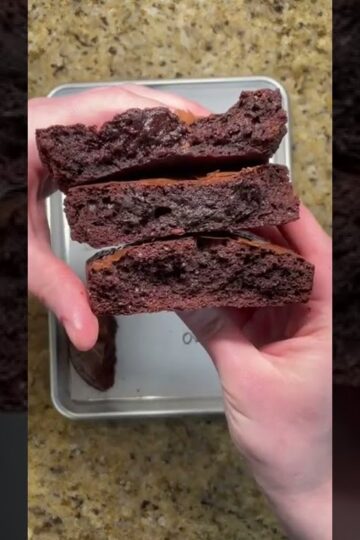baking perfect brownies