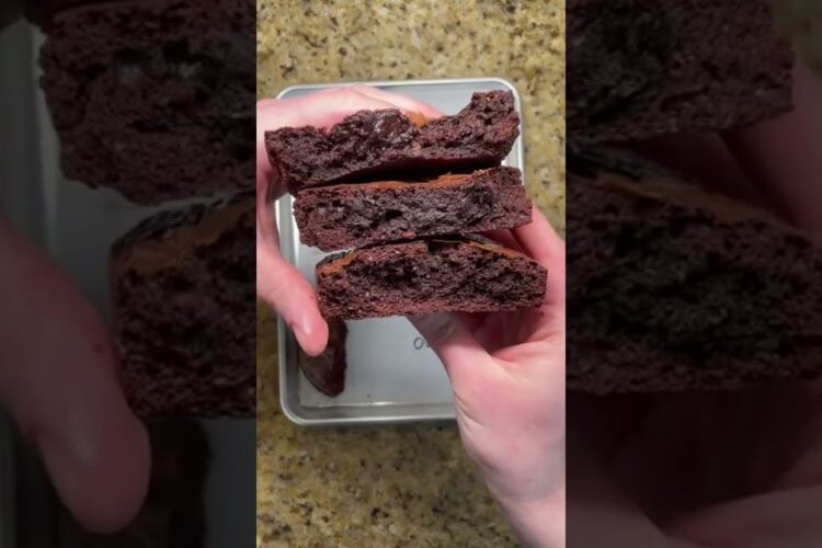baking perfect brownies