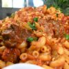 المكرونة مع اللحم مذاقها رائع جداً عند طبخها بهذه الطريقة! Macaroni pasta tastes amazing with meat
