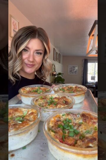 High Protein Breakfast Bowl Meal Prep #mealprep #breakfastmealprep #highprotein