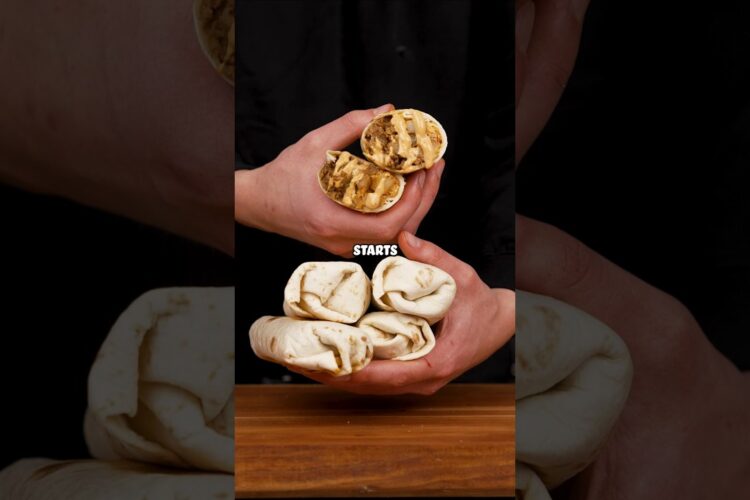 The BEST Meal Prepped Burritos (Low cost, low calorie, high protein)