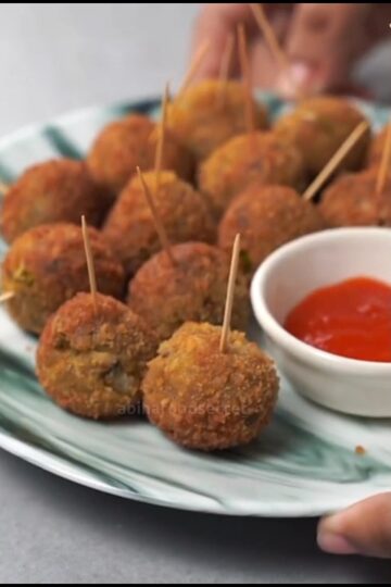 Egg Lollipop Snacks Recipe #shorts