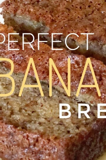 Perfectly moist BANANA BREAD