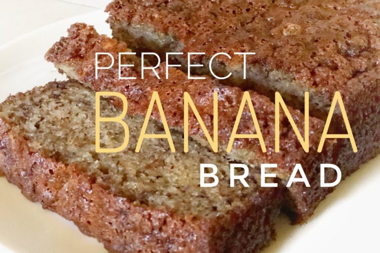Perfectly moist BANANA BREAD